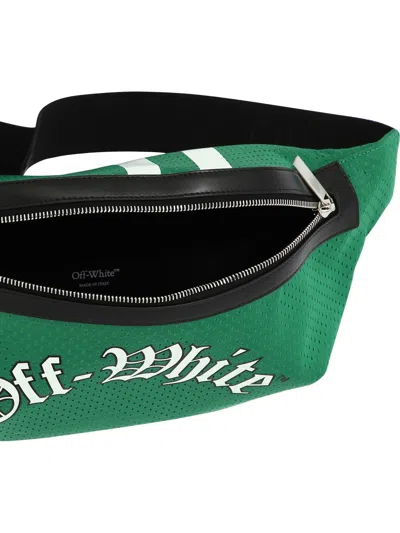 Shop Off-white Off White "core" Belt Bag In 绿色的