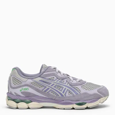 Shop Asics Sneaker Gel Nyc Cement Grey/ash Rock