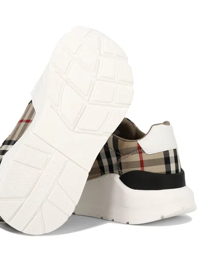 Shop Burberry "new Regis" Sneakers