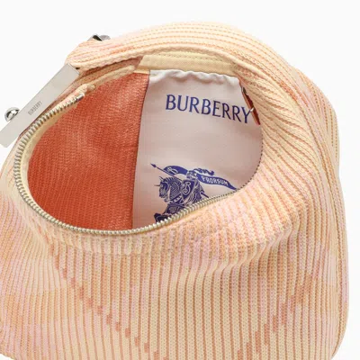 Shop Burberry Peg Mini Pink Bag