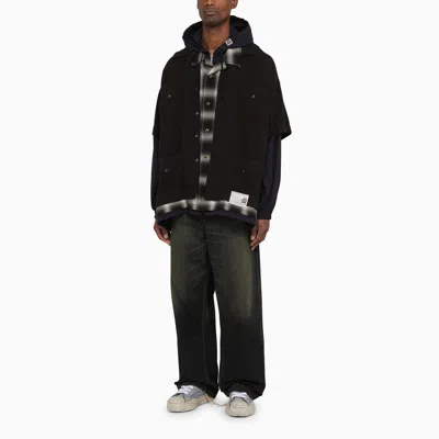 Miharayasuhiro Maison Mihara Yasuhiro Three Layer Hooded Shirt