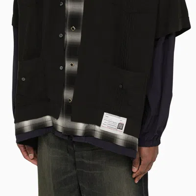Miharayasuhiro Maison Mihara Yasuhiro Three Layer Hooded Shirt