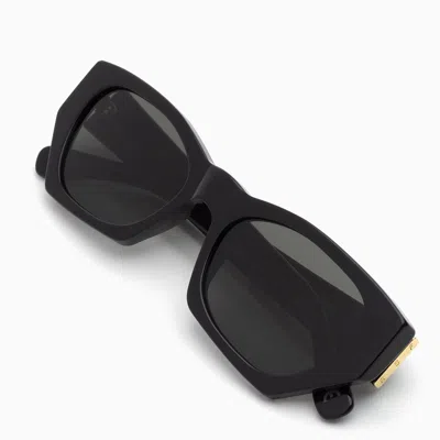 Shop Retrosuperfuture Amata Black Sunglasses