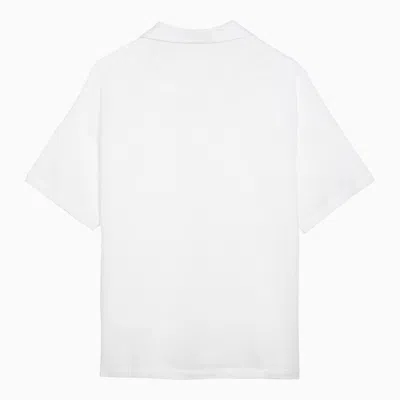 Shop Séfr White Linen And Cotton Dalian Shirt