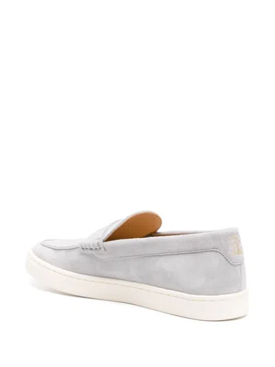 Shop Brunello Cucinelli Sandals In Gray