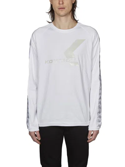 Shop Kappa Kontroll T-shirts & Tops In White