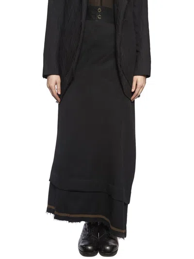 Shop Marc Le Bihan Skirts In Black