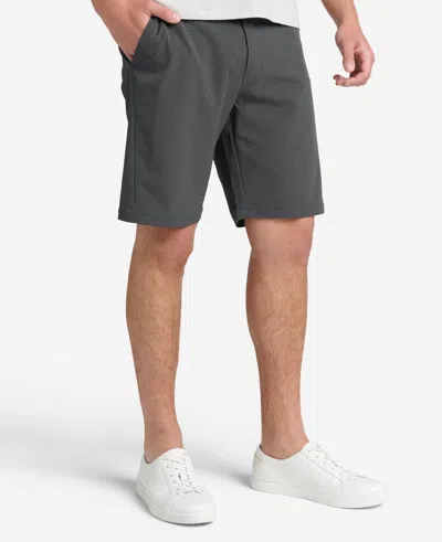 Shop Kenneth Cole Performance Tech Short Pant In Dark Grey