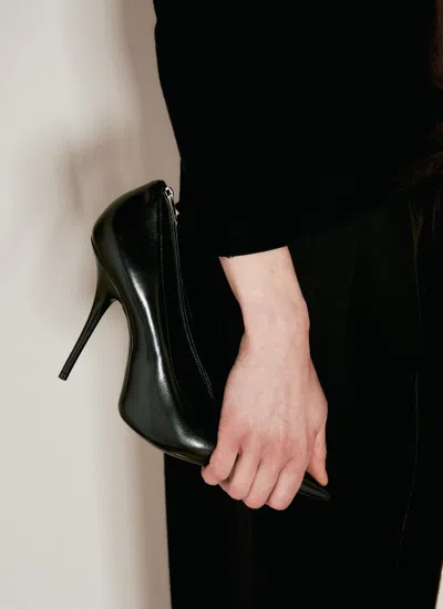 Shop Balenciaga Women Shoe Knife Clutch In Black