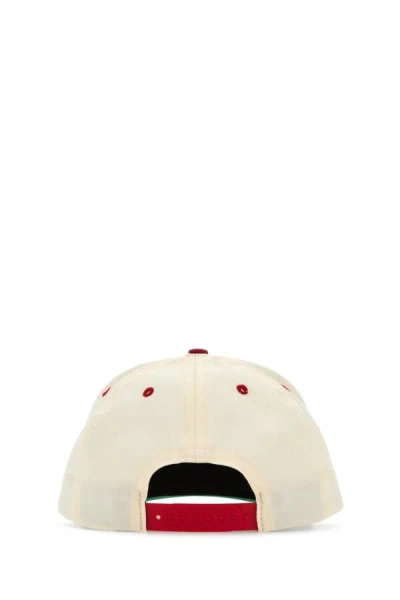 Shop Rhude Man Two-tone Polyester Blend Baseball Cap In Multicolor