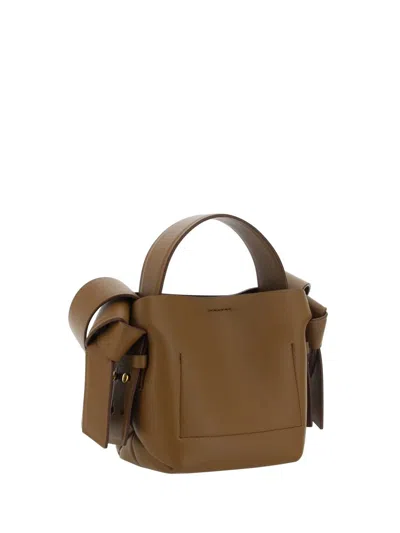 Shop Acne Studios Shoulder Bags In Camel Brown