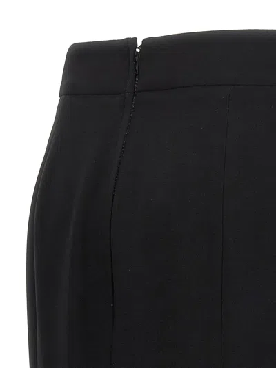 Shop Alberto Biani 'pencil' Skirt In Black