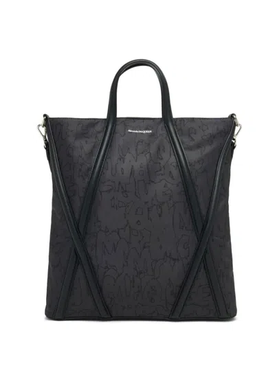 Shop Alexander Mcqueen Hand Bags In Black