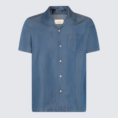 Shop Altea Blue Shirt In Denim