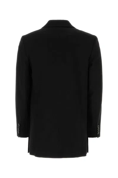 Shop Ami Alexandre Mattiussi Ami Jackets And Vests In Black