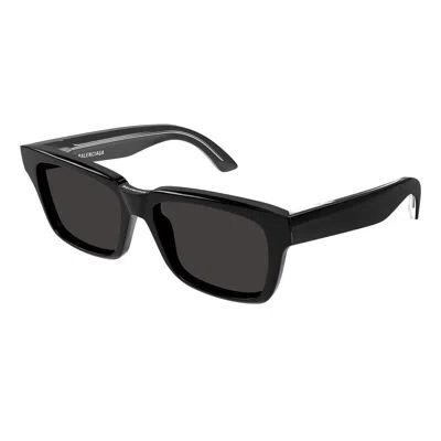 Shop Balenciaga Sunglasses In Black Black Grey