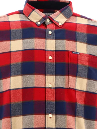 Shop Barbour " Valley" Shirt In Red
