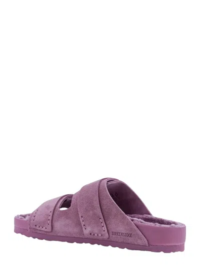 Shop Birkenstock 1774 Slippers In Purple