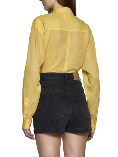 Shop Isabel Marant Étoile Marant Etoile Shorts In Faded Black