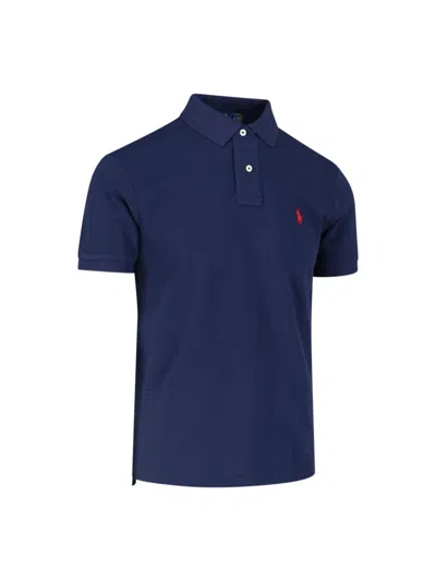 Shop Ralph Lauren Polo  Polo Shirt In Newport Navy