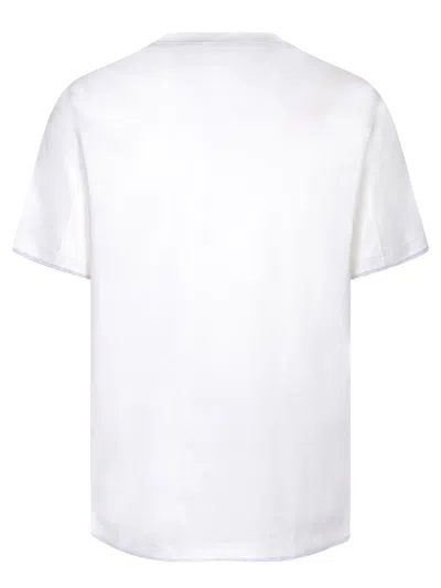 Shop Brunello Cucinelli T-shirts In White