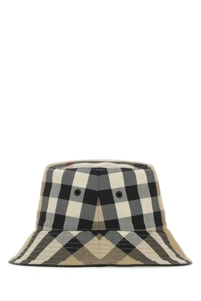 Shop Burberry Hats And Headbands In Checked