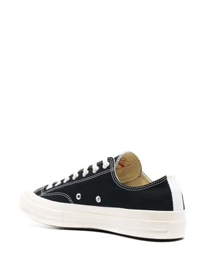 Shop Comme Des Garçons Play X Converse Low Chuck 70 Sneaker In Black