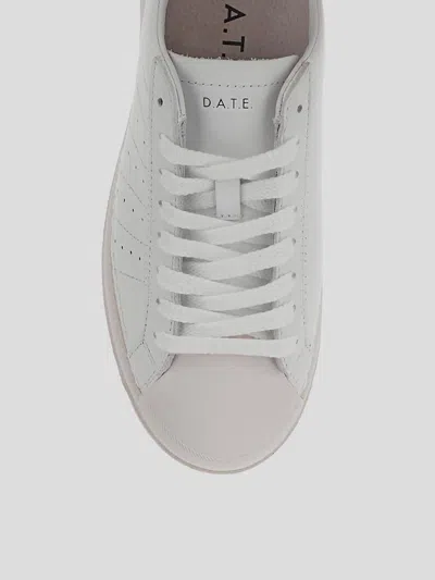 Shop Date D.a.t.e. Sneakers In Whitepink