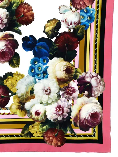 Shop Dolce & Gabbana Foulard In Multicolor