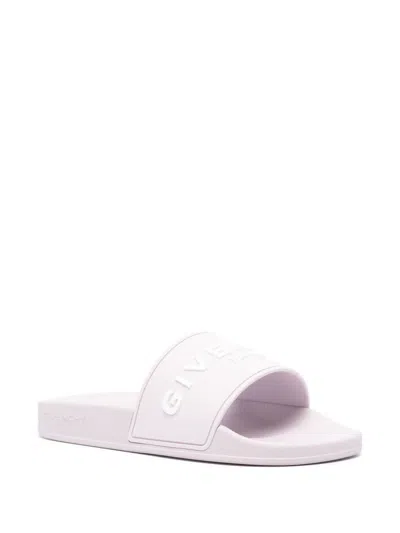 Shop Givenchy Sandals In Soft Lilac