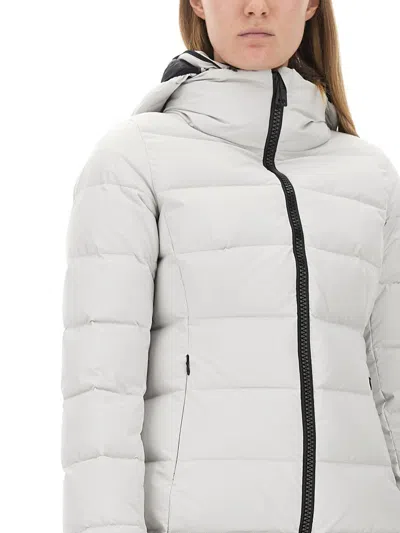 Shop Herno Quilted Jacket In White