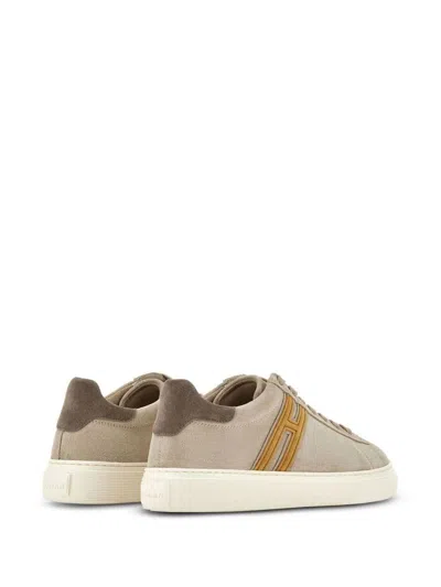 Shop Hogan H365 Sneakers Shoes In Natural
