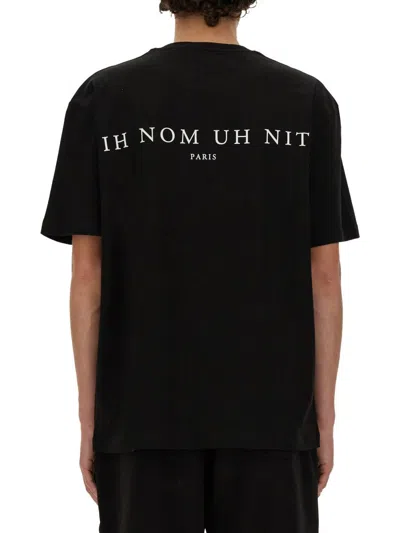 Shop Ih Nom Uh Nit T-shirt "mask" In Black