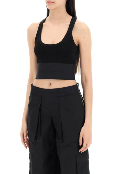 Shop Alexander Wang "sport Bra With Branded Band"