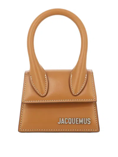 Shop Jacquemus "le Chiquito Homme" Handbag In Brown