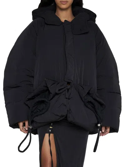 Shop Jacquemus Coats In Black
