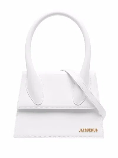 Shop Jacquemus Le Grand Chiquito Tote Bag In White