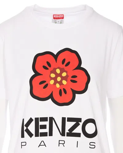 Shop Kenzo T-shirts And Polos In White