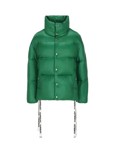 Shop Khrisjoy Coats In Emerald Green