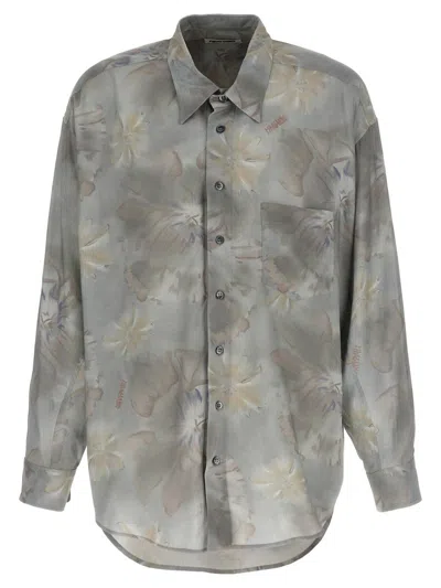 Shop Magliano 'pale Twisted' Shirt In Blue