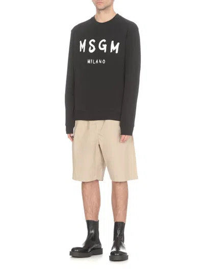 Shop Msgm Sweaters Black
