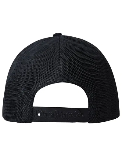Shop Palm Angels Baseball Hat With Logo In Black