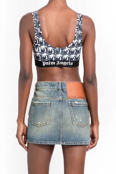 Shop Palm Angels Tops In Black