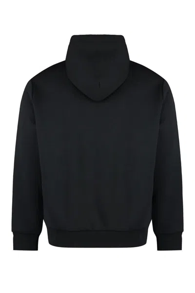 Shop Polo Ralph Lauren Cotton Hoodie In Black