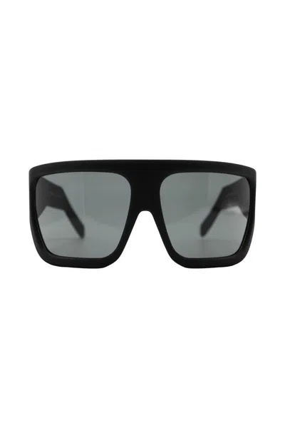 Shop Rick Owens Davis Sunglasses Accessories In Black