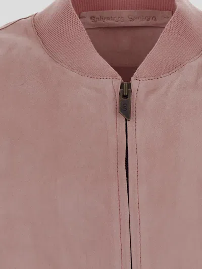 Shop Salvatore Santoro Jacket In Pink