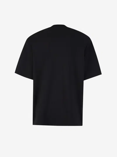 Shop Attico The  Logo Kilie T-shirt In Black