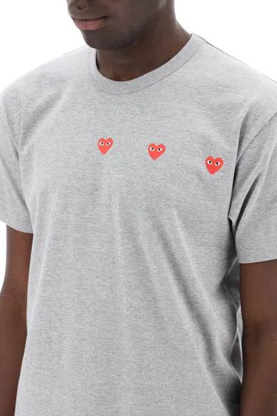 Shop Comme Des Garçons Play Comme Des Garcons Play "round Neck T Shirt With Heart