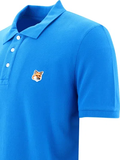 Shop Maison Kitsuné "fox Head" Polo Shirt
