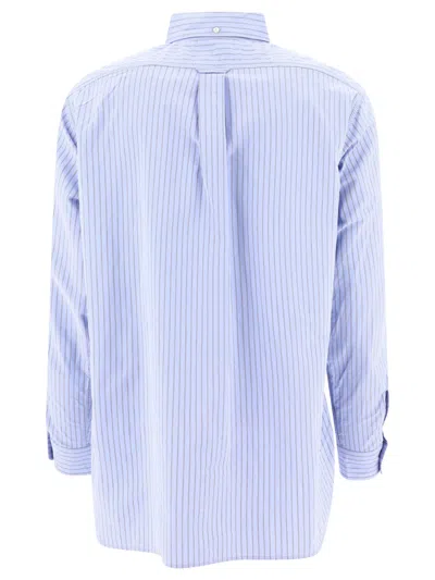 Shop Nanamica "wind" Striped Shirt
